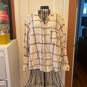 Universal Thread Flannel Shirt-Sz 1X